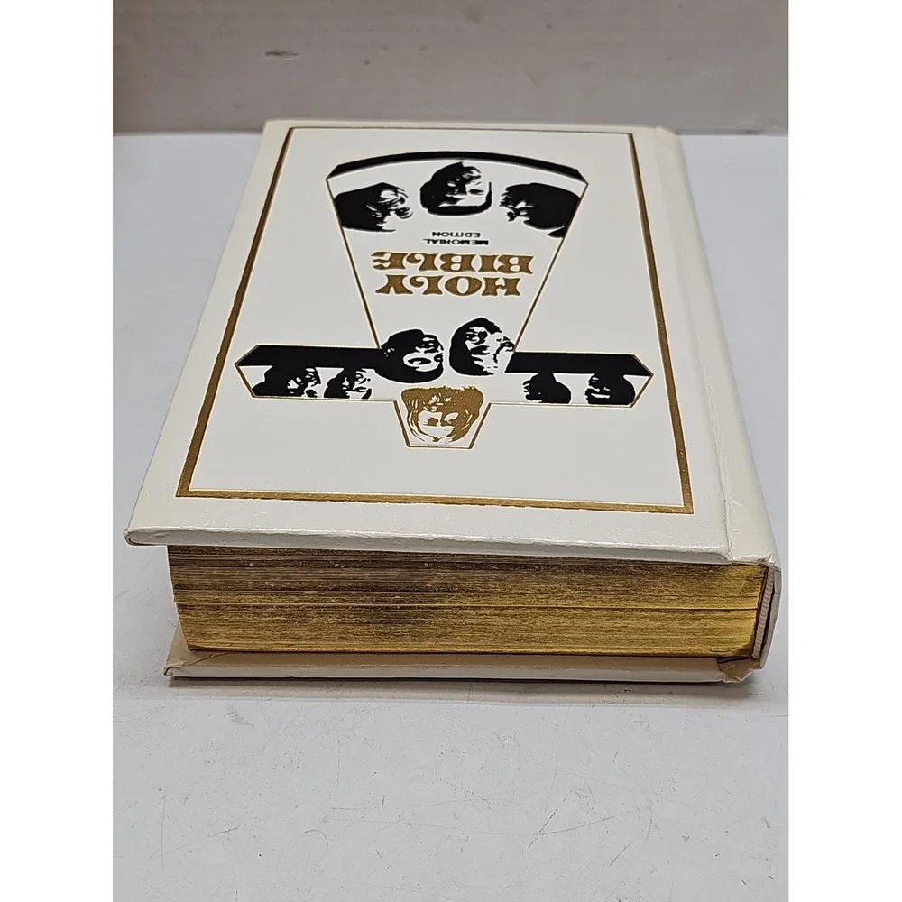 Holy Bible Black Heritage Edition, King James Version, Used, 1976 W/ Cedar Box